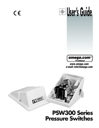 Thumbnail of document Manual - PSW-348 Industrial Pressure Switch for Harsh Environents
